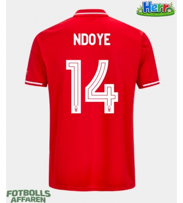 Nottingham Forest Dan Ndoye #14 Hemmatröja 2025-26 Kortärmad